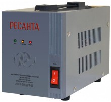 Стабилизатор напряжения Ресанта АСН-500Д/1-Ц электронный однофазный серый