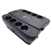 Источник бесперебойного питания Powercom Spider SPD-900U LCD USB 540Вт 900ВА черный
