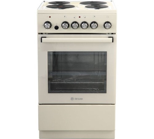 Плита Электрическая De Luxe 5004.16э-013 бежевый эмаль (без крышки) Плита Электрическая De Luxe 5004.16э-013 бежевый эмаль (без крышки)