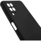 Чехол (клип-кейс) BoraSCO для Samsung Galaxy A12 черный (матовый) (39790)