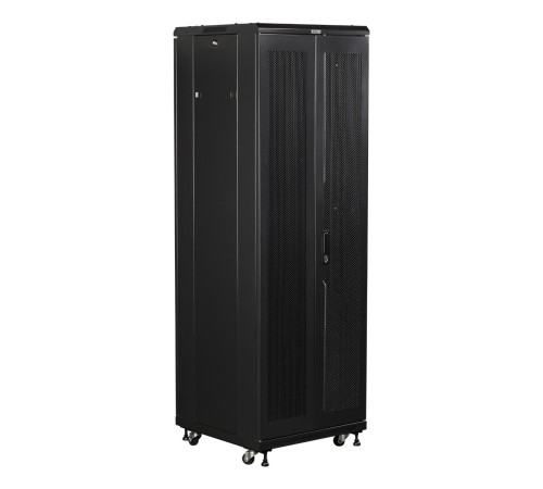 Шкаф серверный Lanmaster (TWT-CBB-42U-8X10-G1) напольный 42U 800x1000мм пер.дв.стекл задн.дв.двуст. 2 бок.пан. 800кг черный IP20 Шкаф серверный Lanmaster (TWT-CBB-42U-8X10-G1) напольный 42U 800x1000мм пер.дв.стекл задн.дв.двуст. 2 бок.пан. 800кг черный IP20