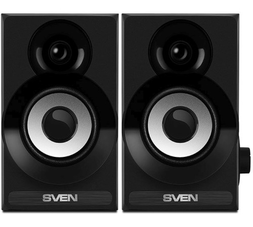 SVEN SPS-517, чёрный, акустическая система 2.0, USB, мощность 2x3 Вт(RMS) SVEN SPS-517 (SV-016180)