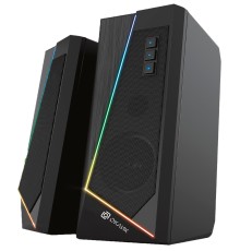 Колонки Оклик OK-125 2.0 черный 12Вт