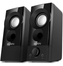 SVEN 357, чёрный, USB, акустическая система 2.0, мощность 2x3 Вт(RMS) SVEN 357 Black (SV-018191)