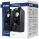 SVEN 357, чёрный, USB, акустическая система 2.0, мощность 2x3 Вт(RMS) SVEN 357 Black (SV-018191)