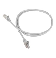 Патч-корд Lanmaster FTP LAN-PC45/S5E-5.0-GY вилка RJ-45-вилка RJ-45 кат.5е 5м серый LSZH (уп.:1шт)
