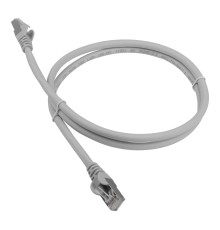 Патч-корд Lanmaster LAN-PC45/S6A-0.5-GY FTP вилка RJ-45-вилка RJ-45 кат.6А 0.5м серый LSZH (уп.:1шт)