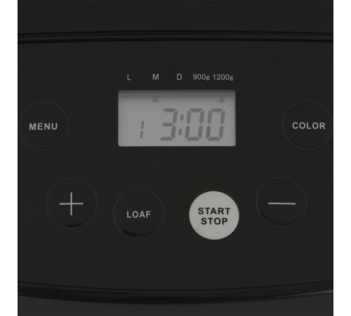 Хлебопечь Gorenje BM1210BK 800Вт черный/серебристый