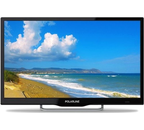 Телевизор LED PolarLine 24" 24PL51TC-SM черный/HD READY/50Hz/DVB-T/DVB-T2/DVB-C/USB/WiFi/Smart TV (RUS)