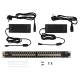 Патч-панель Lanmaster LAN-PP24-POE/A2 19" 1U 24xRJ45 кат.5e