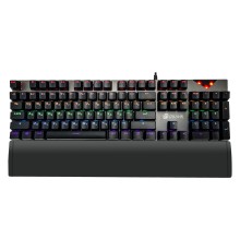 Клавиатура Оклик 935G механическая черный USB for gamer LED
