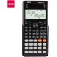 Калькулятор научный Deli ED82ES черный 10+2-разр.
