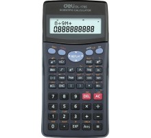 Калькулятор научный Deli E1705 черный 10+2-разр.