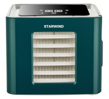 Сушка для фруктов и овощей Starwind SFD6430 6под. 400Вт синий