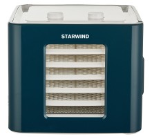 Сушка для фруктов и овощей Starwind SFD6431 6под. 400Вт синий