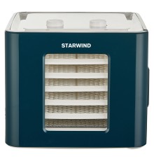 Сушка для фруктов и овощей Starwind SFD6431 6под. 400Вт синий