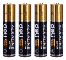 Батарея Deli E18505 AAA (4шт) блистер