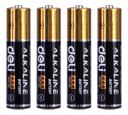 Батарея Deli E18505 AAA (4шт) блистер