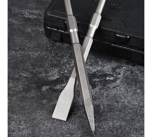 Долото-пика Deli DH-HJZ017-E1 HEX17, 17*280мм, 40Cr