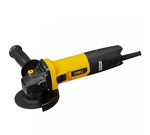 УШМ (болгарки) Deli Угловая шлифмашина сетевая Deli DL-JM125-E2 (750Вт, 125мм, 12000об/мин, картон)
