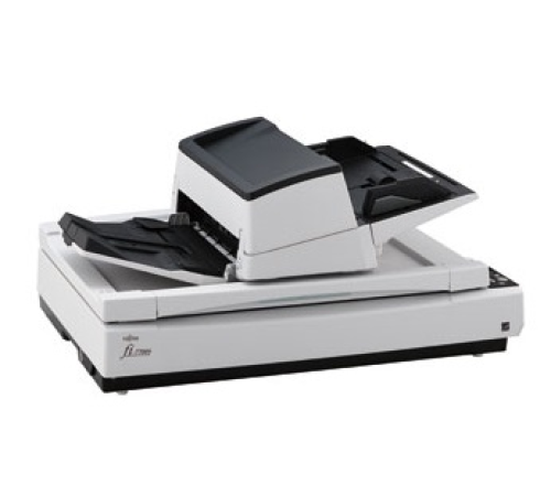 Сканер Fujitsu scanner fi-7700S (Профессиональный сканер для небольших объемов документов, 80 стр/мин, 80 изобр/мин, А3, одностороннее устройство АПД и планшетный блок, USB 3.1, светодиодная подсветка) (PA03740-B301)
