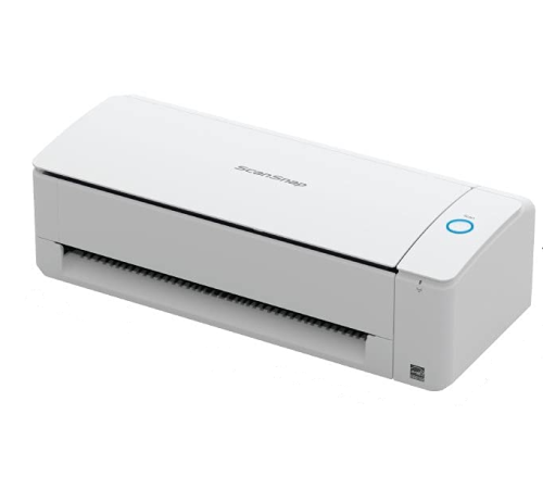 Fujitsu scanner ScanSnap iX1300 (Настольный сканер, 30 стр/мин, 60 изобр/мин, А4, двустороннее устройство АПД, Wi-Fi, USB 3.2, светодиодная подсветка) (PA03805-B001)