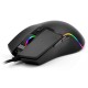 Мышь Оклик 717G PROPHECY черный оптическая (6400dpi) USB (6but)