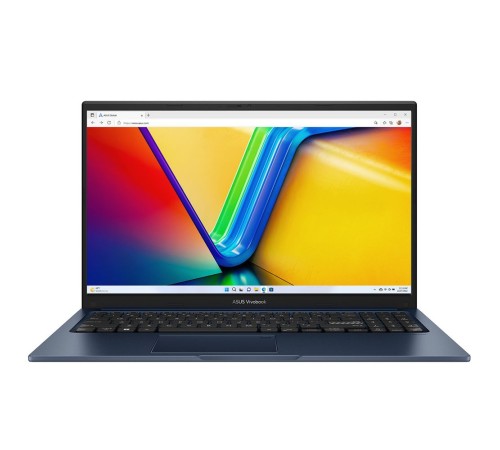 Ноутбук ASUS Vivobook 15 X1504VA-BQ1076 Core Ultra 5 125H/16Gb/SSD512Gb/15.6"/OLED/3K/Win11H/blue (90NB14E2-M00350)