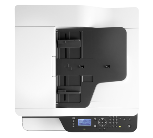 Лазерное многофункциональное устройство HP LaserJet MFP M443nda (p/c/s, A3, 1200dpi, 25ppm, 512Mb, 2trays 100+250, ADF 100, duplex, Scan to email/SMB/FTP, PIN printing, USB/Eth, cart. 4000 pages & USB cable in box, 1y warr, repl. W7U02A) (8AF72A#B19)