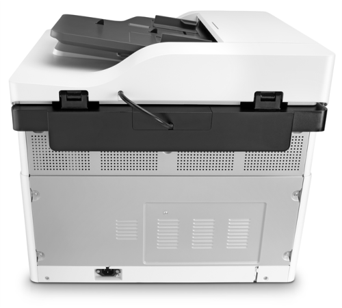 Лазерное многофункциональное устройство HP LaserJet MFP M443nda (p/c/s, A3, 1200dpi, 25ppm, 512Mb, 2trays 100+250, ADF 100, duplex, Scan to email/SMB/FTP, PIN printing, USB/Eth, cart. 4000 pages & USB cable in box, 1y warr, repl. W7U02A) (8AF72A#B19)