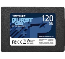 Накопитель SSD Patriot SATA III 120Gb PBE120GS25SSDR Burst Elite 2.5"