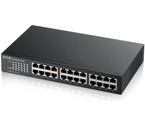 Коммутатор Zyxel GS1100-24E-EU0103F 24G неуправляемый Коммутатор Zyxel GS1100-24E-EU0103F 24G неуправляемый