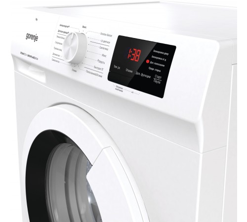 Стиральная машина Gorenje WHE72SFS класс: A-30% загр.фронтальная макс.:7кг белый