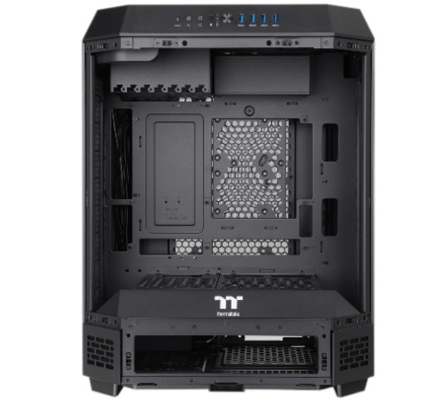 Корпус Thermaltake The Tower 600 черный без БП ATX 11x120mm 5x140mm 4xUSB3.0 audio bott PSU Корпус Thermaltake The Tower 600 черный без БП ATX 11x120mm 5x140mm 4xUSB3.0 audio bott PSU