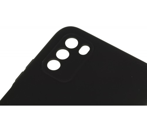 Чехол (клип-кейс) DF для Xiaomi Poco M3 poOriginal-03 черный (DF POORIGINAL-03 (BLACK))