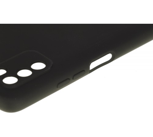 Чехол (клип-кейс) DF для Xiaomi Poco M3 poOriginal-03 черный (DF POORIGINAL-03 (BLACK))