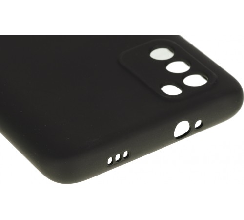 Чехол (клип-кейс) DF для Xiaomi Poco M3 poOriginal-03 черный (DF POORIGINAL-03 (BLACK))