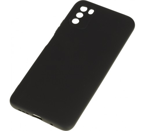 Чехол (клип-кейс) DF для Xiaomi Poco M3 poOriginal-03 черный (DF POORIGINAL-03 (BLACK))