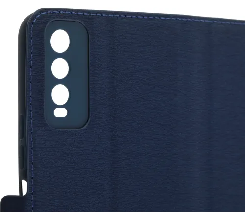 Чехол (флип-кейс) DF для Vivo Y20 vFlip-10 синий (DF VFLIP-10 (BLUE)) Чехол (флип-кейс) DF для Vivo Y20 vFlip-10 синий (DF VFLIP-10 (BLUE))