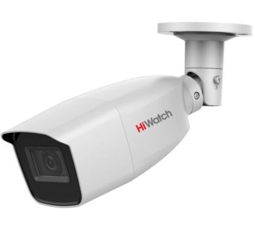 Камера видеонаблюдения Hikvision HiWatch DS-T206(B) 2.8-12мм HD-CVI HD-TVI цветная корп.:белый Камера видеонаблюдения Hikvision HiWatch DS-T206(B) 2.8-12мм HD-CVI HD-TVI цветная корп.:белый