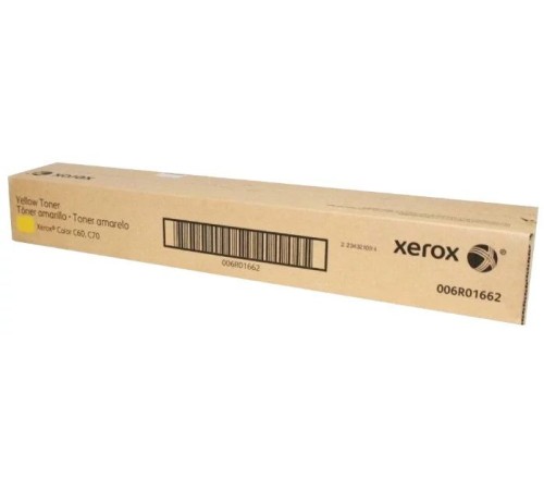 Желтый тонер-картридж MFP Xerox Color C60/C70 Xerox 006R01662