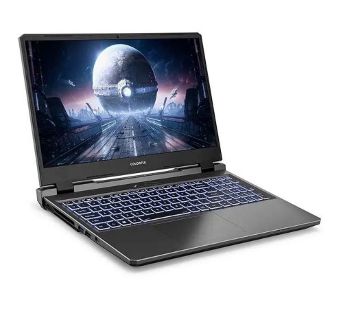 Ноутбук Colorful P15 24 Intel Core i5-12500H/16Gb/SSD512Gb/RTX 4060 8Gb/15.6"/IPS/FHD/144Hz/Win11/grey (A10205400053)