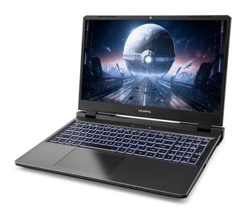 Ноутбук Colorful P15 24 Intel Core i5-12500H/16Gb/SSD512Gb/RTX 4060 8Gb/15.6"/IPS/FHD/144Hz/Win11/grey (A10205400053)