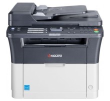 Kyocera FS-1025MFP, P/C/S, ч/б лазерный, A4, 25 стр/мин, 1800x600 dpi, 64 Мб, USB 2.0, Network, лоток 250 л., Duplex, автопод., старт.тонер 1000 стр. (1102M63RUV)