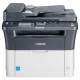 Kyocera FS-1025MFP, P/C/S, ч/б лазерный, A4, 25 стр/мин, 1800x600 dpi, 64 Мб, USB 2.0, Network, лоток 250 л., Duplex, автопод., старт.тонер 1000 стр. (1102M63RUV)