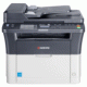 Kyocera FS-1025MFP, P/C/S, ч/б лазерный, A4, 25 стр/мин, 1800x600 dpi, 64 Мб, USB 2.0, Network, лоток 250 л., Duplex, автопод., старт.тонер 1000 стр. (1102M63RUV)