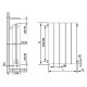 Радиатор Royal Thermo PianoForte 500 Noir Sable (НС-1176330) биметал. 591x100x960мм 12секц.