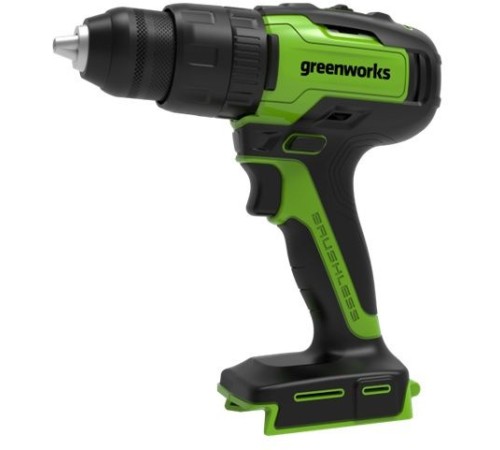 Дрель-шуруповерт ударная Greenworks GD24DD60 аккум. патрон:быстрозажимной Дрель-шуруповерт ударная Greenworks GD24DD60 аккум. патрон:быстрозажимной