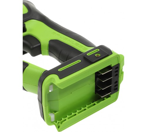 Перфоратор Greenworks GD24SDS1 патрон:SDS-plus уд.:1.2Дж аккум. (кейс в комплекте)