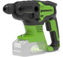 Перфоратор Greenworks GD24SDS1 патрон:SDS-plus уд.:1.2Дж аккум. (кейс в комплекте)